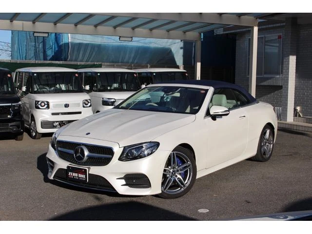 Mercedes-Benz E200 Cabriolet model reference; current rental-unit photographs available on request
