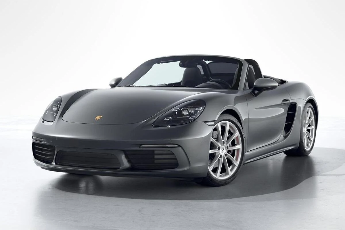 Porsche 718 Grey model reference; current rental-unit photographs available on request