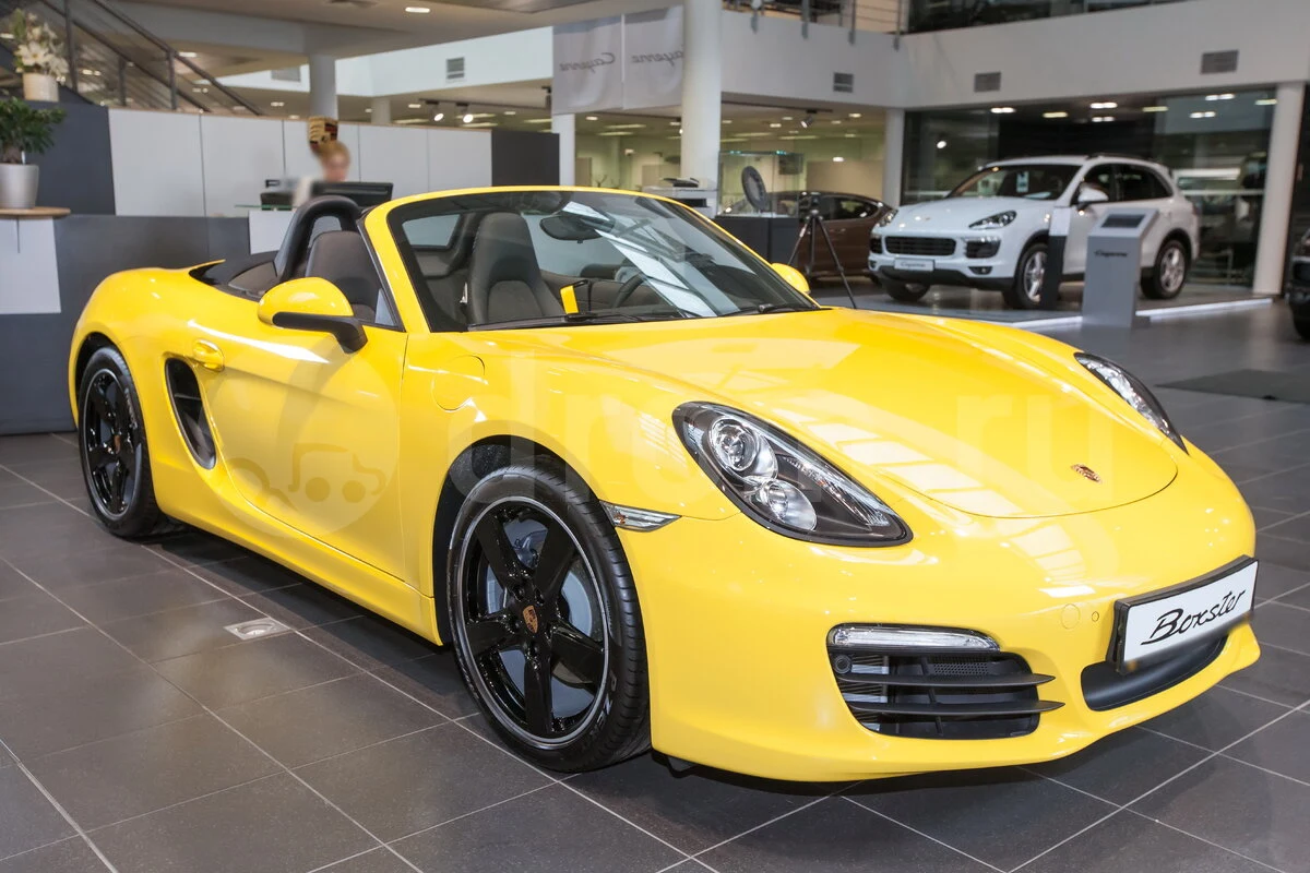 Porsche Boxster Yellow model reference; current rental-unit photographs available on request