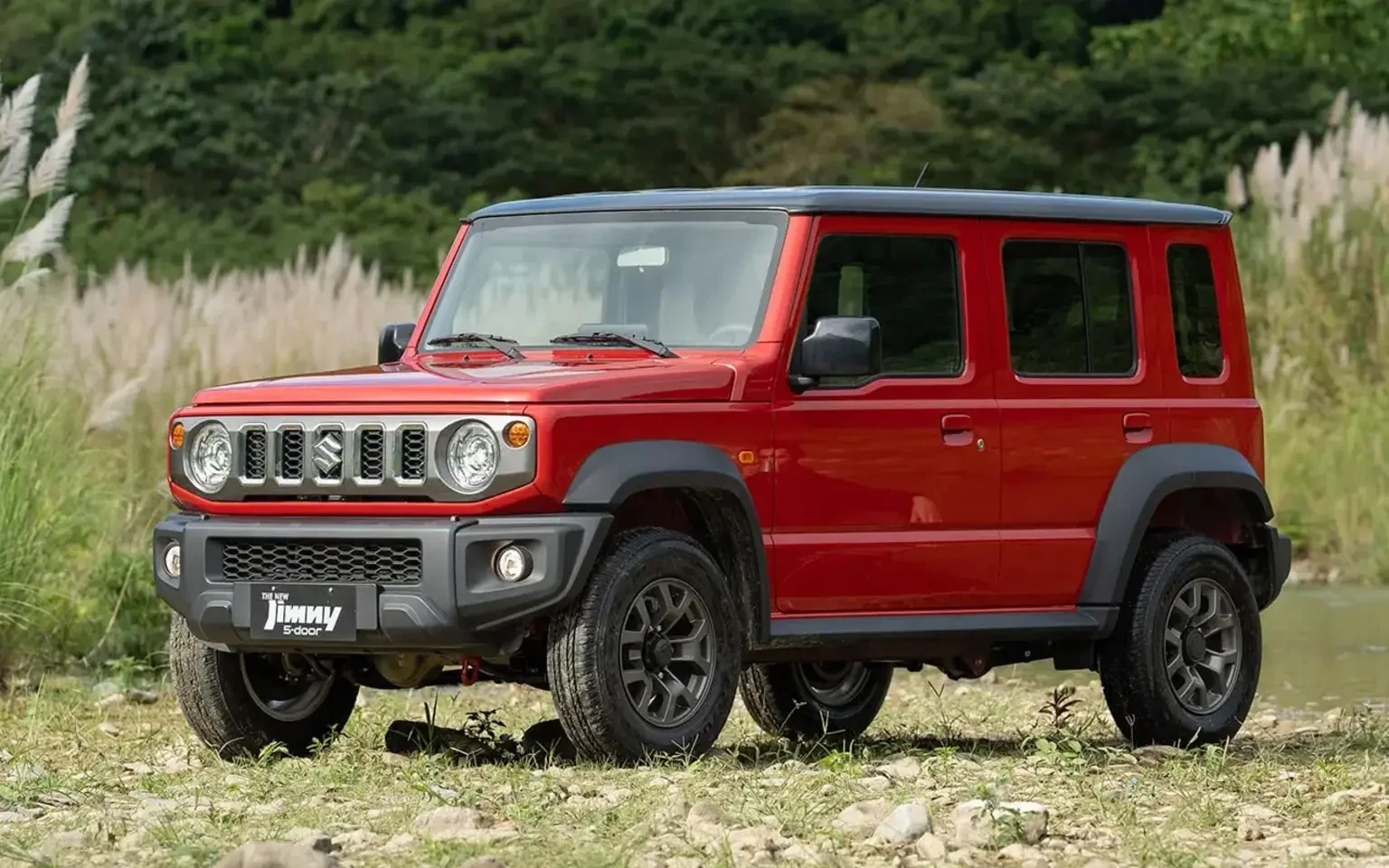 Suzuki Jimny 5 Doors model reference; current rental-unit photographs available on request