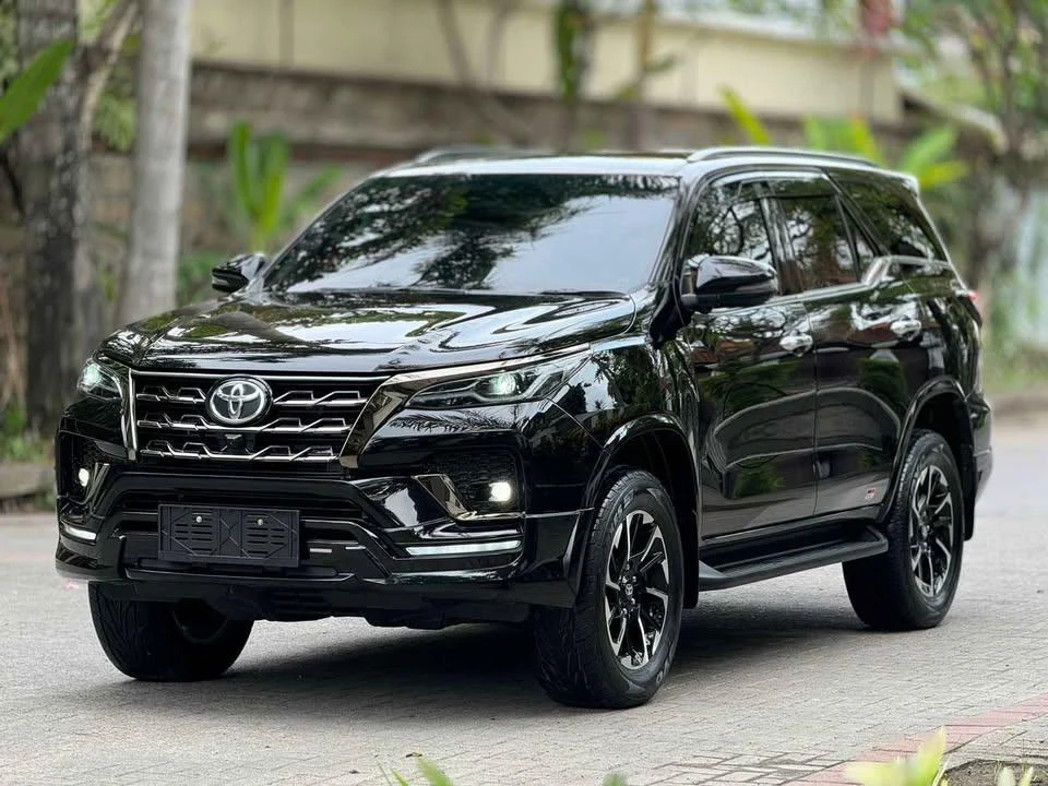 Toyota Fortuner GR Sport model reference; current rental-unit photographs available on request